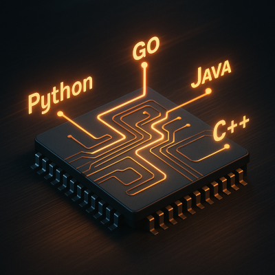 Python, Go, Java, C++
